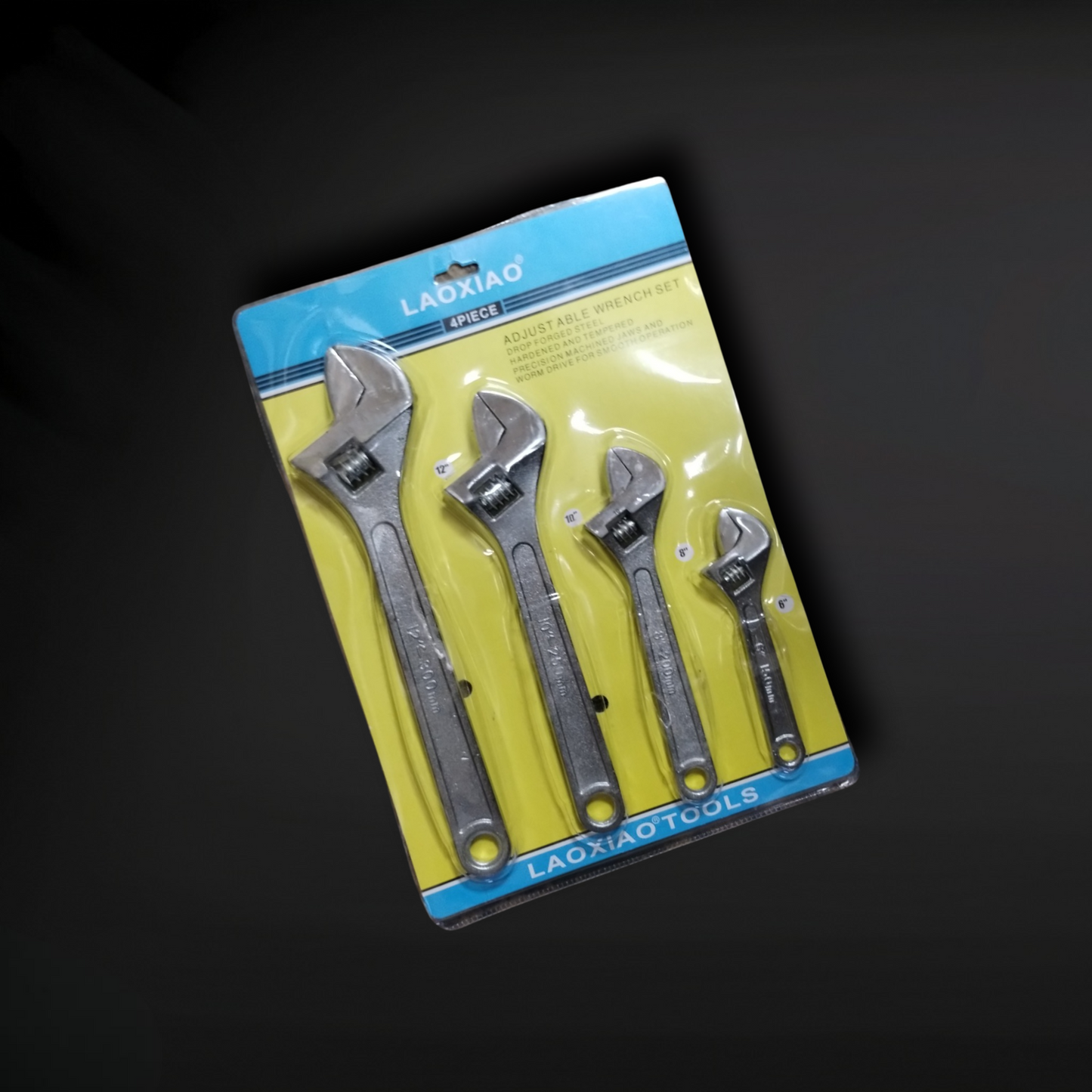 4-Piece Adjustable Wrench Set - Zack Wholesale