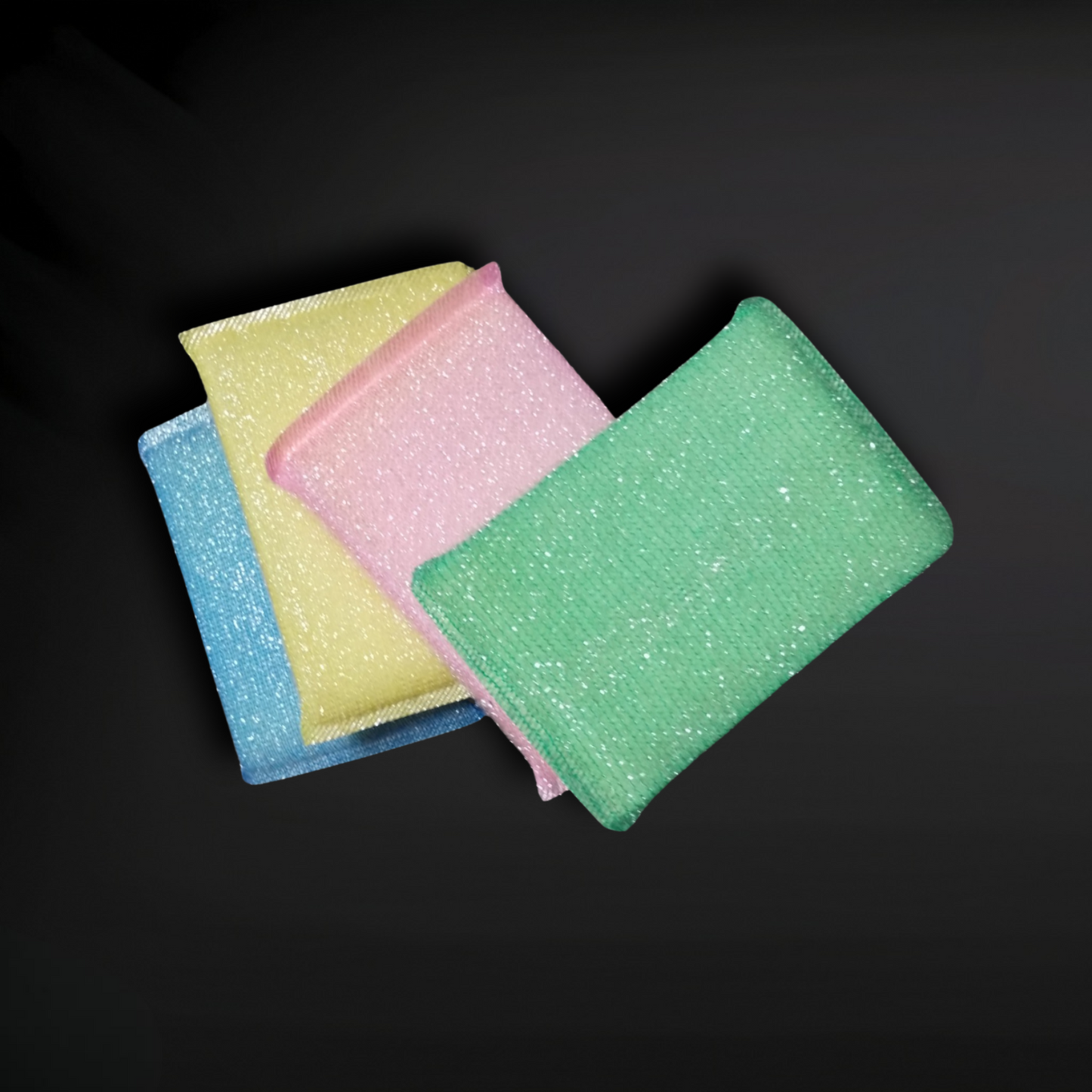 4pc Scouring Pad Wire Scrubber Sponges - Zack Wholesale