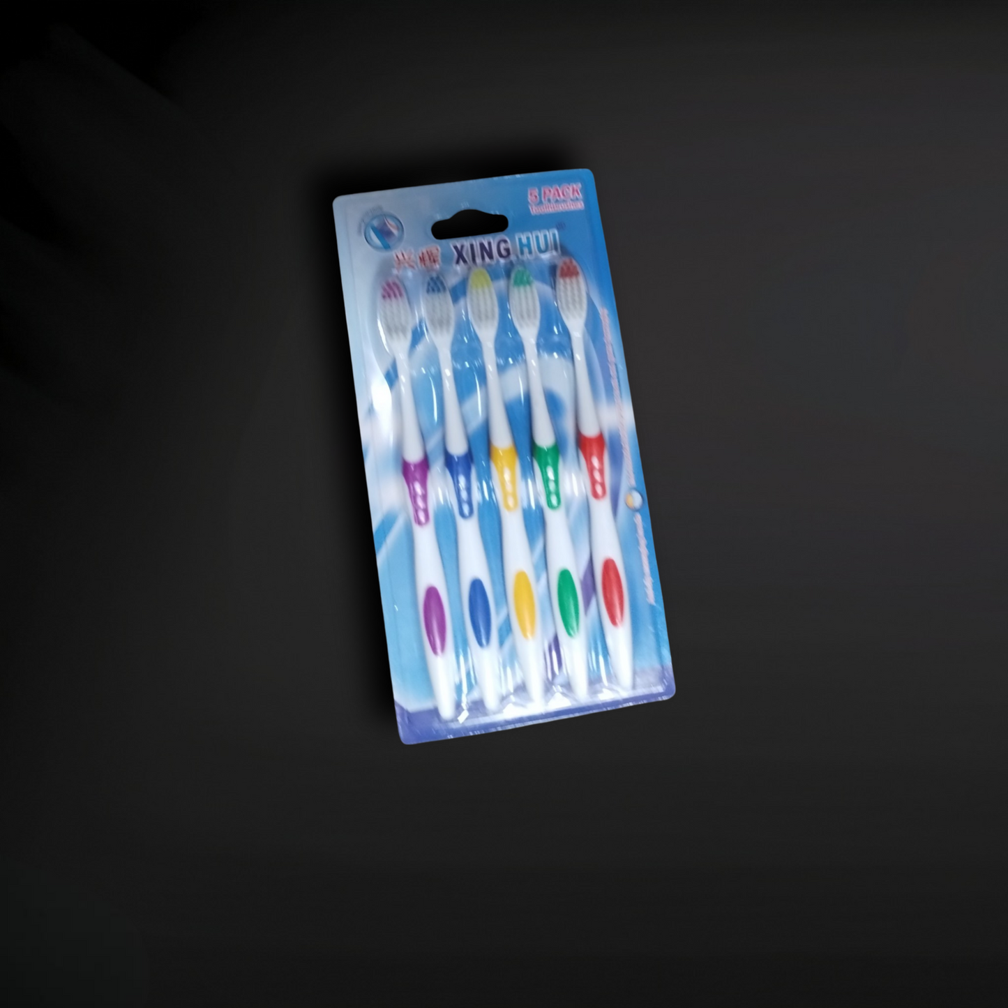 5-Piece Assorted Color Toothbrush Set - Zack Wholesale