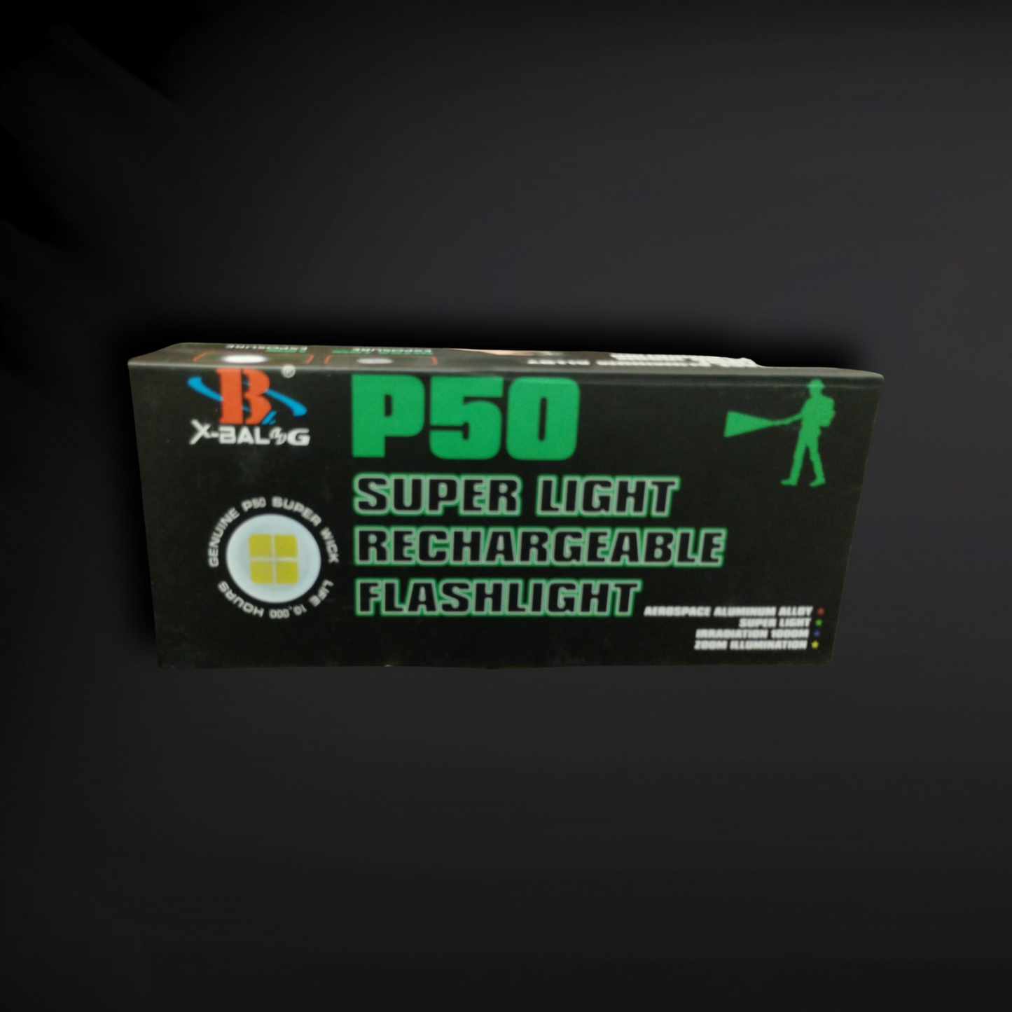 P50 Super Light Rechargeable Flashlight - Zack Wholesale