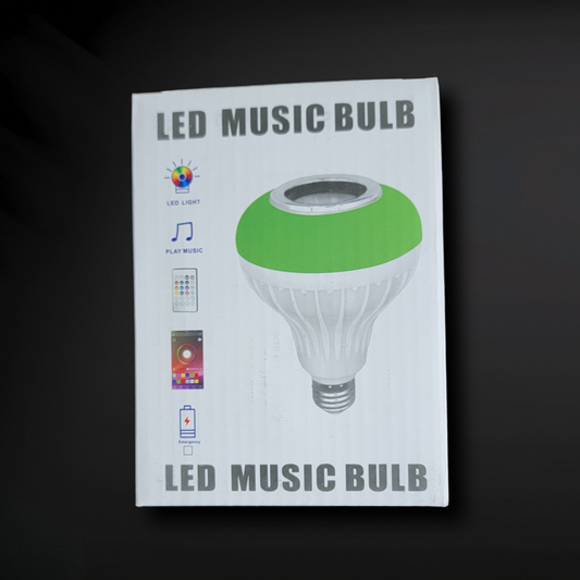 RGB LED Bluetooth Audio and Color Control Light Bulb Zack Wholesale