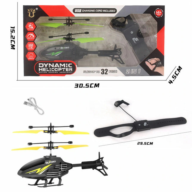 Hand Control Helicopter