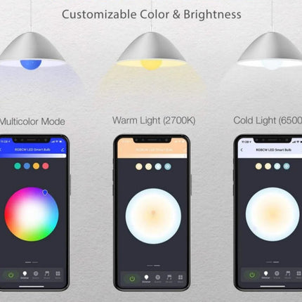 Color Changing LED Music Bulb with Bluetooth Speaker – RGB Smart Light for Home, Parties & Mood Lighting