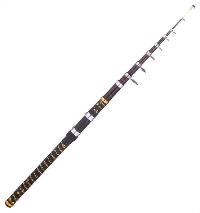 Portable Telescopic Fishing Rod in Retail Packaging – Lightweight Pole for Travel & Outdoor Use