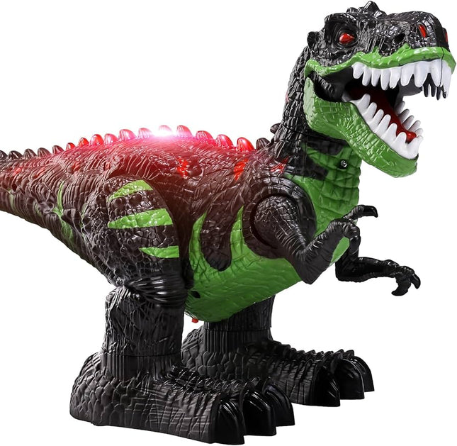 Battery Operated Walking Dinosaur Toy