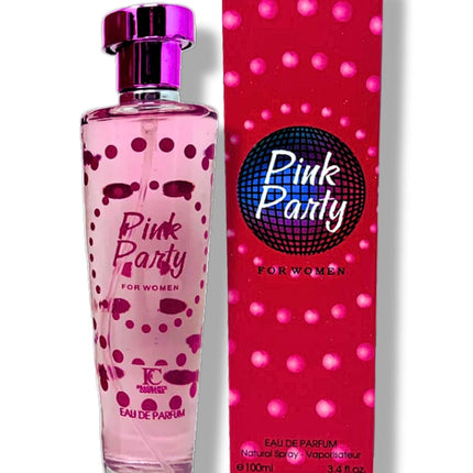 Pink Party Eau de Parfum for Women – Fun & Flirty Fragrance 3.4 oz Spray