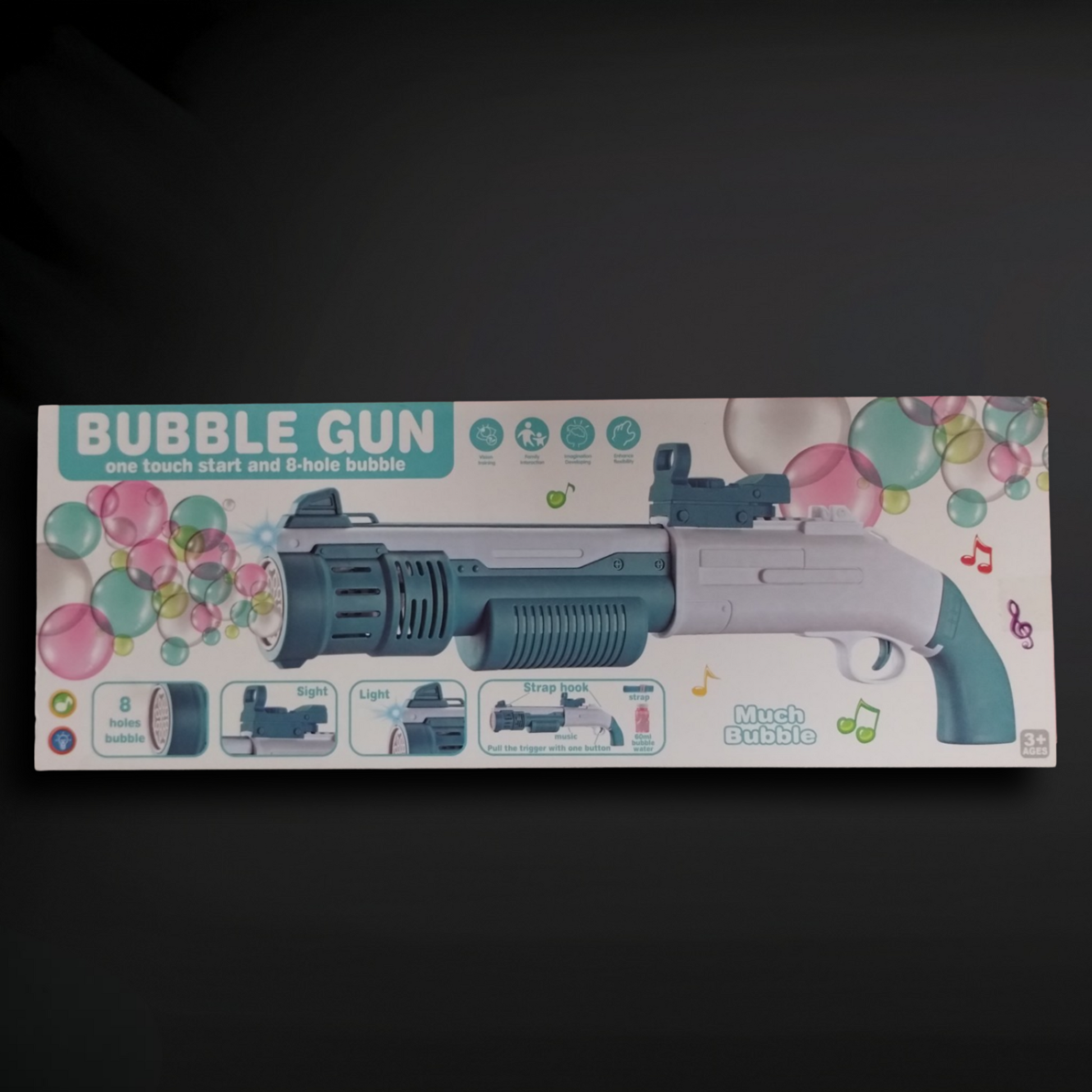 Bubble Gun - Pink and Blue Zack Wholesale