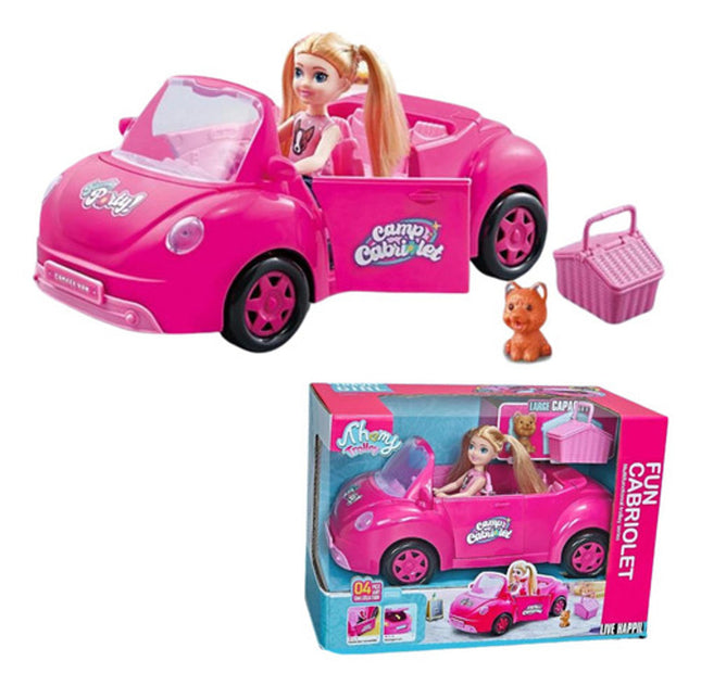 Convertible Car Doll
