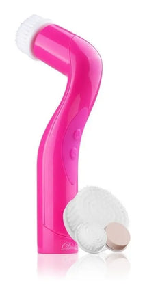 4-in-1 Electric Facial Cleansing Brush with 4 Brush Heads & Batteries Included – Deep Pore Cleanser for Women & Men