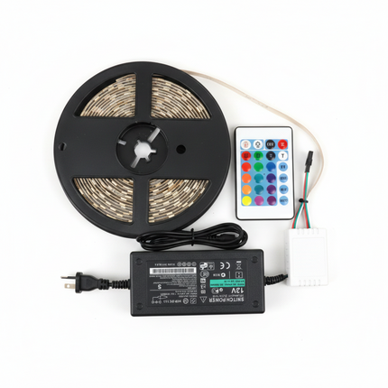 LED Light Strips with Remote for Color Control