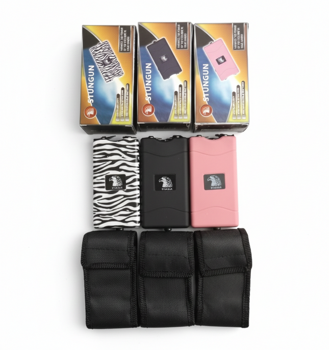 buy taser flashlight recharge combo Wireless Rechargeable Taser and Flashlight Combo | Wholesale Electronics