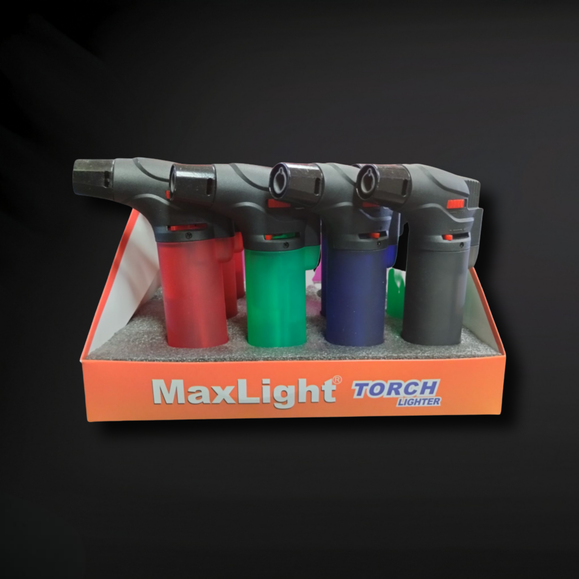 "Maxlight Torch" Lighter - Assorted Colors Zack Wholesale
