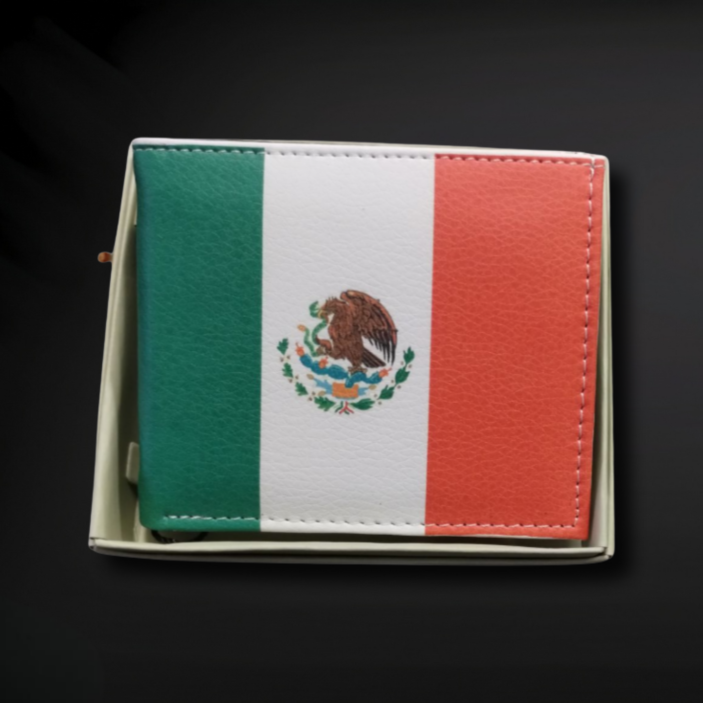 Mexico Flag Wallet - Genuine Leather Zack Wholesale