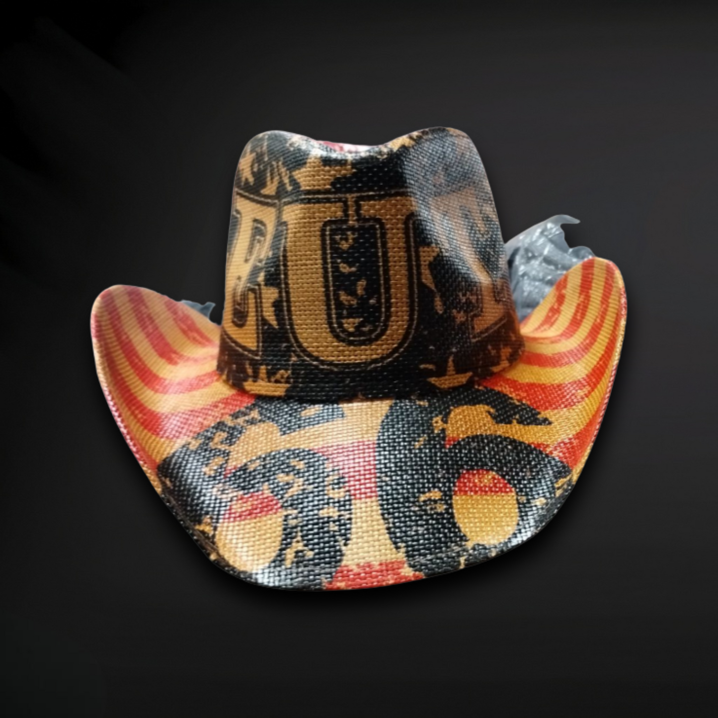 Rustic American Flag Cowboy Hat Zack Wholesale