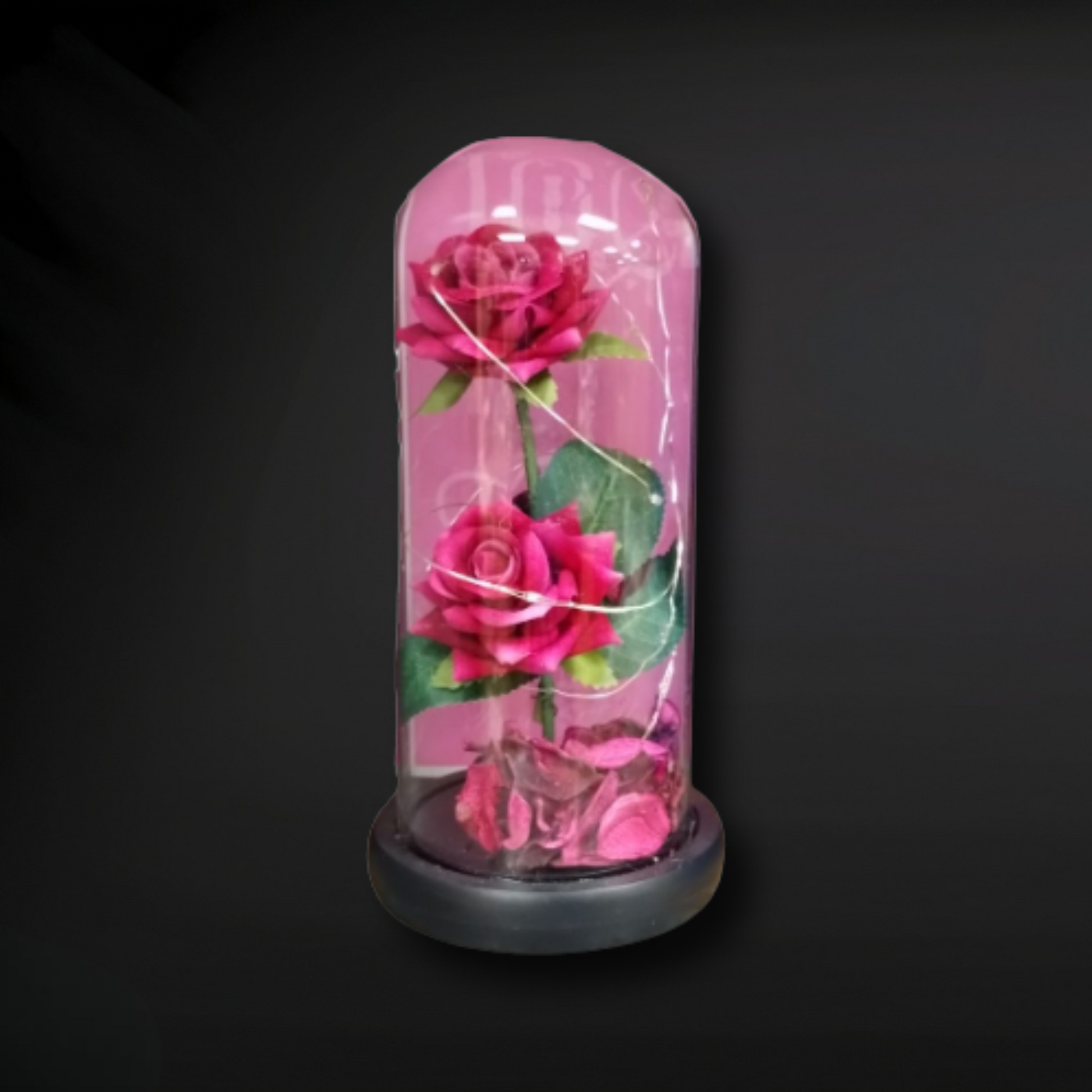 Valentine Gift: LED Rose in Glass Encasing Zack Wholesale