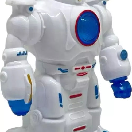 Interactive Space Robot Toy – Lights, Sounds & Action Features for Kids