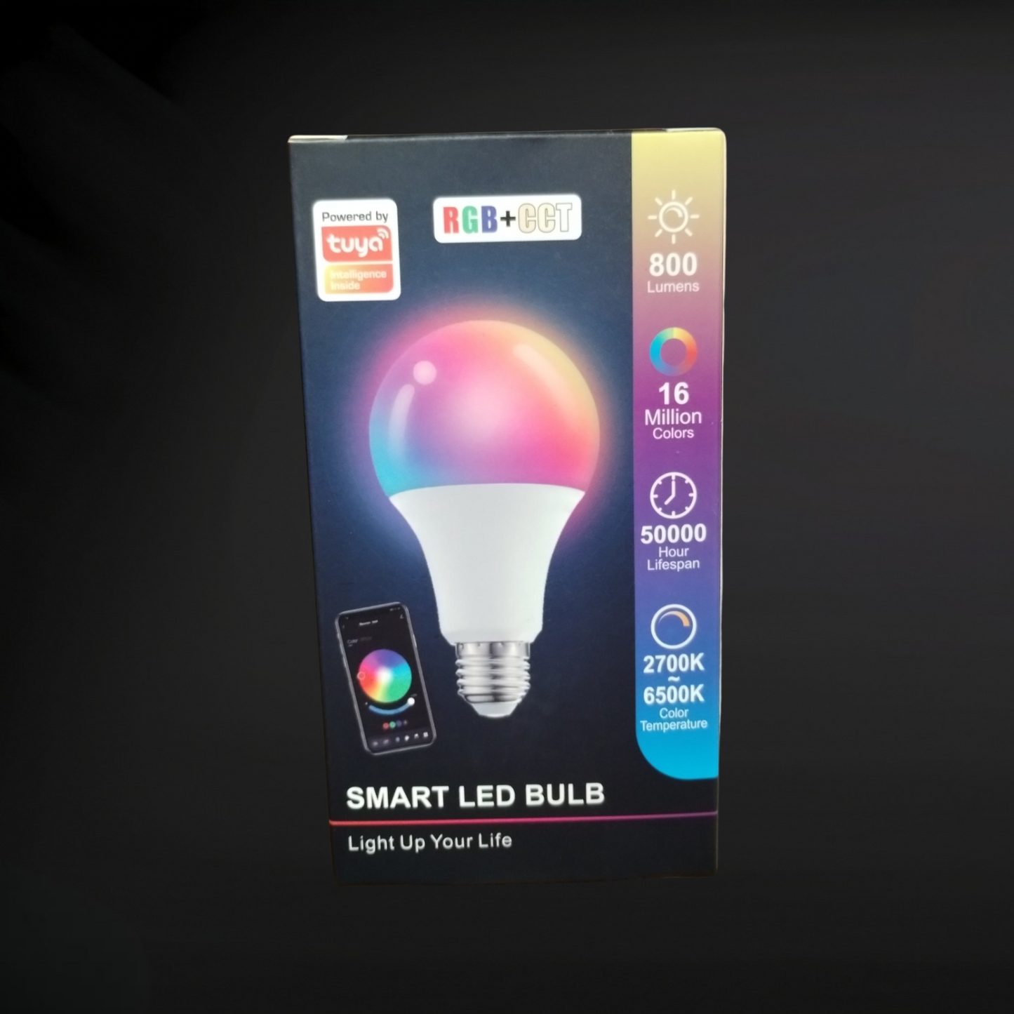 Smart Bluetooth LED Light Bulb - Color Changing & App Controlled