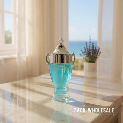 In-Victory Eau de Toilette for Men – Fresh Aqua Scent, Long-Lasting 100ml Spray