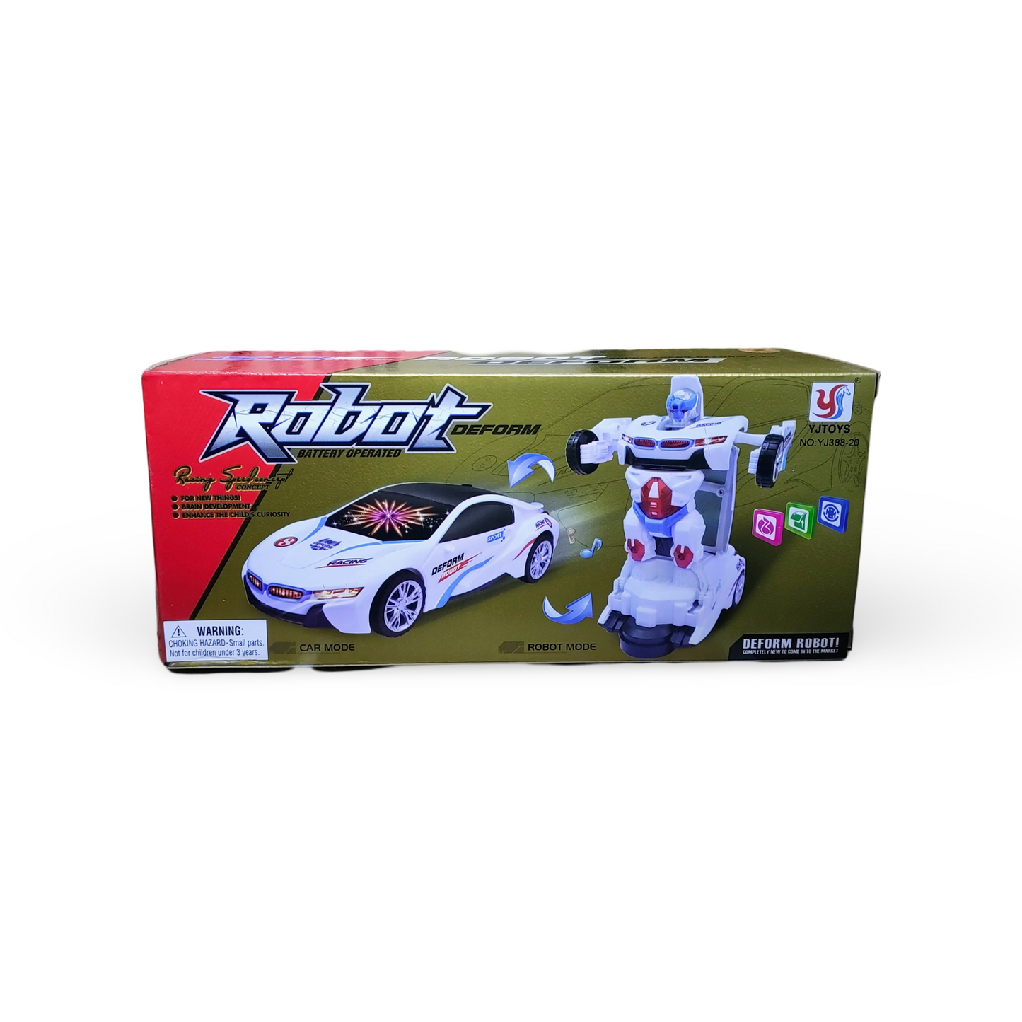 TY-38820 Transforming Robot Police Car