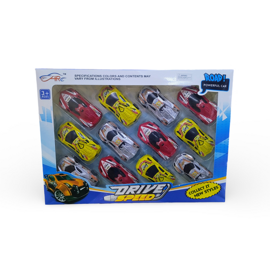 TY-MC33 12 PC Toy Car Set