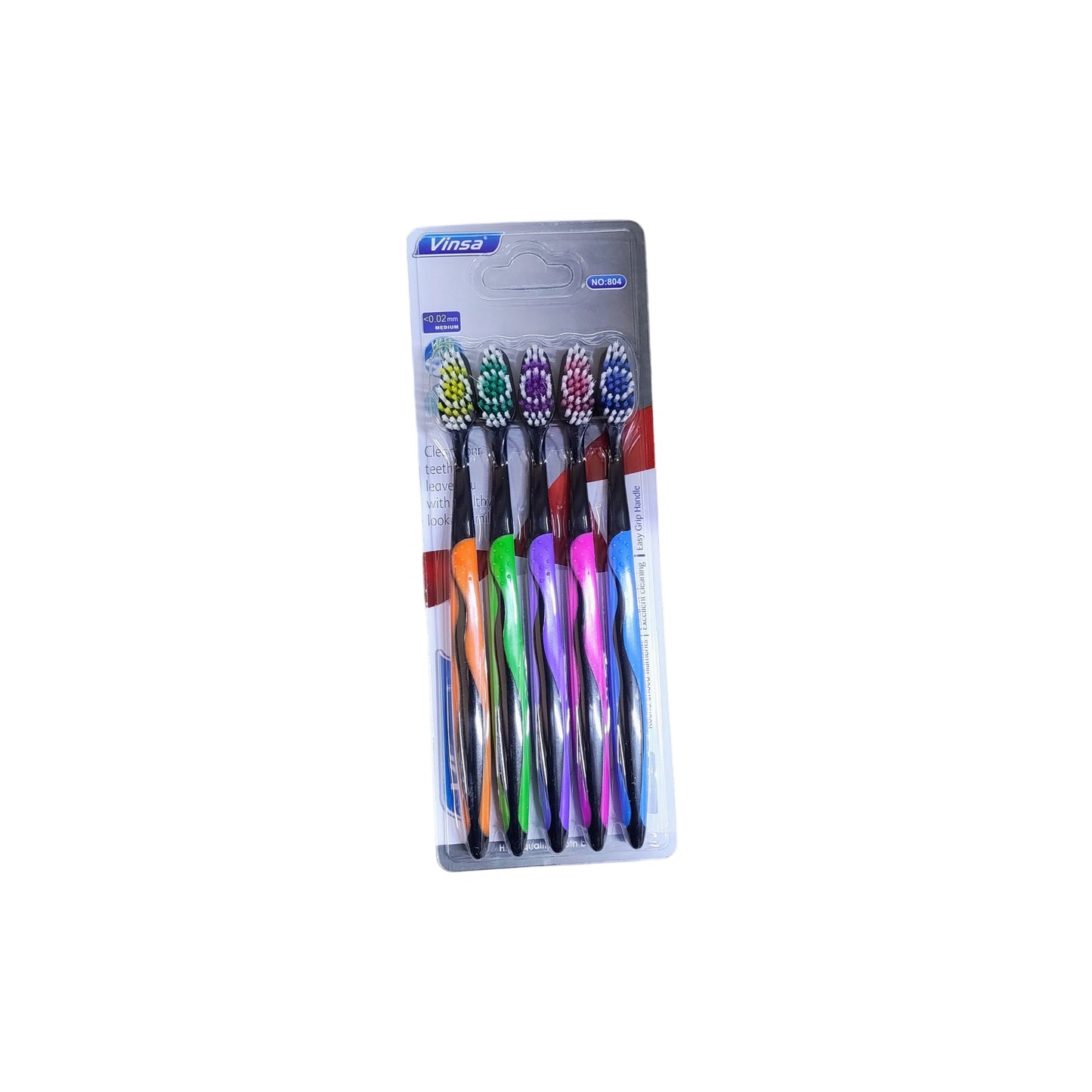 VINSA 5pc Toothbrush