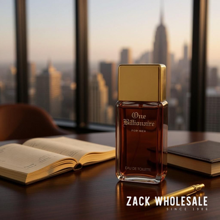 One Billion Noir Cologne for Men – Long Lasting Luxury Fragrance, 100ml