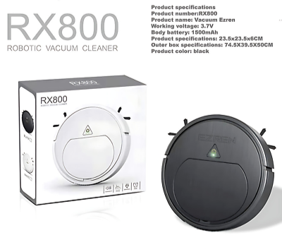 Interactive RX800 Smart Robotic Vacuum Cleaner - | Wholesale Toys ...